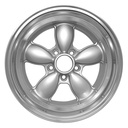 Team Dynamics Pro Classic Ford Mustang Alloy Wheels In Gloss Silver Set Of 4