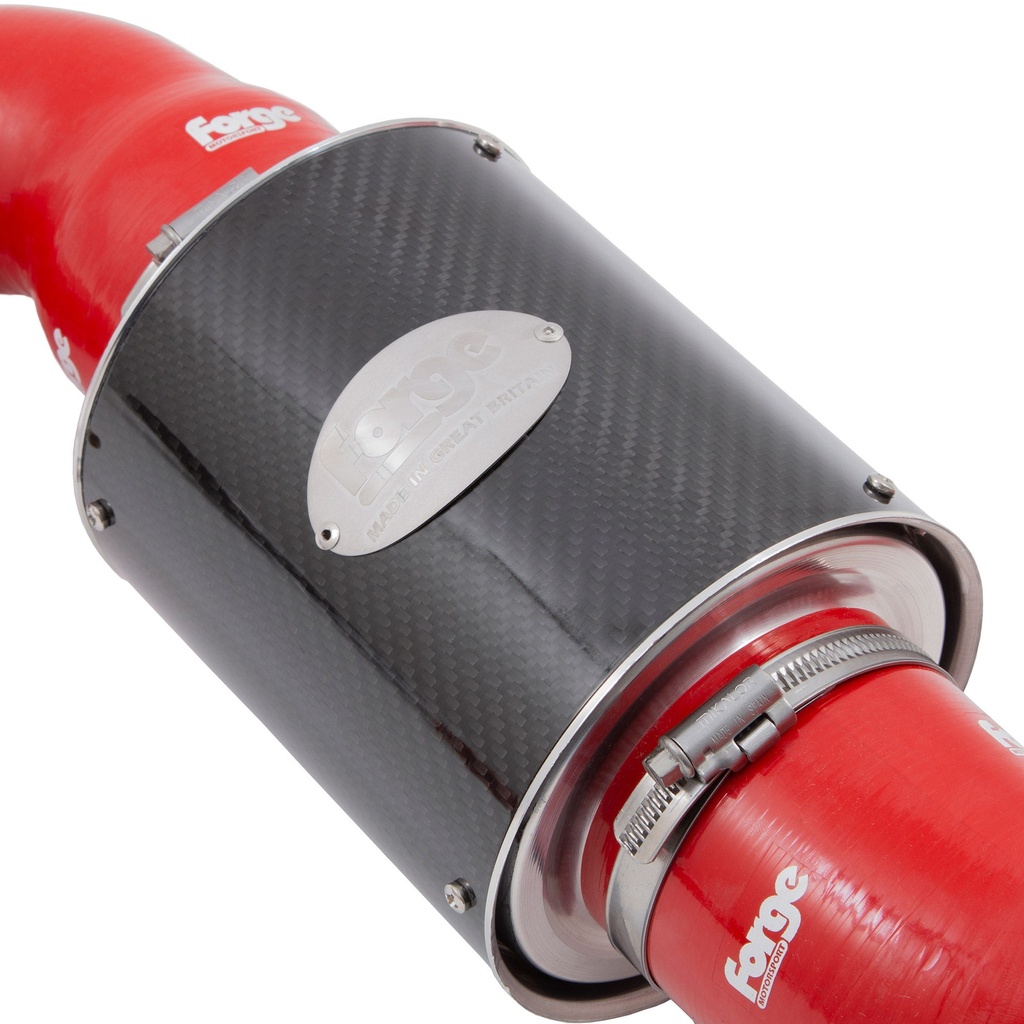 Forge Induction Kit Alloy Hard Pipe With Red Silicone Hoses