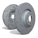 EBC Brakes Ultimax Slotted Discs and Yellowstuff Pads Kit