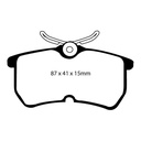 EBC Brakes Bluestuff-B Brake Pads