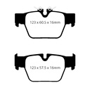 EBC Brakes Yellowstuff Performance Brake Pads