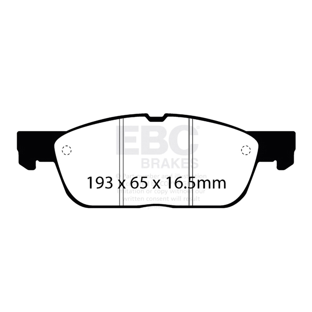 EBC Brakes Yellowstuff Performance Brake Pads