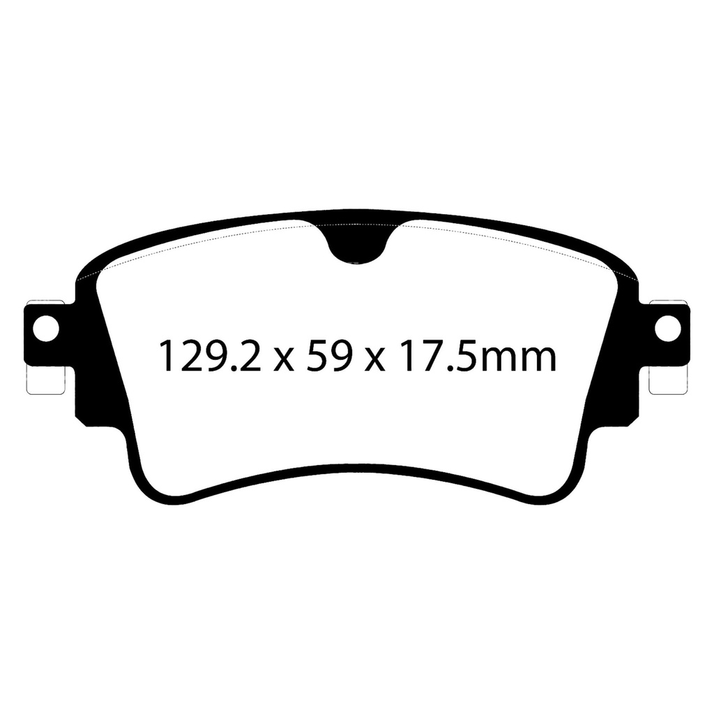 EBC Brakes Yellowstuff Performance Brake Pads