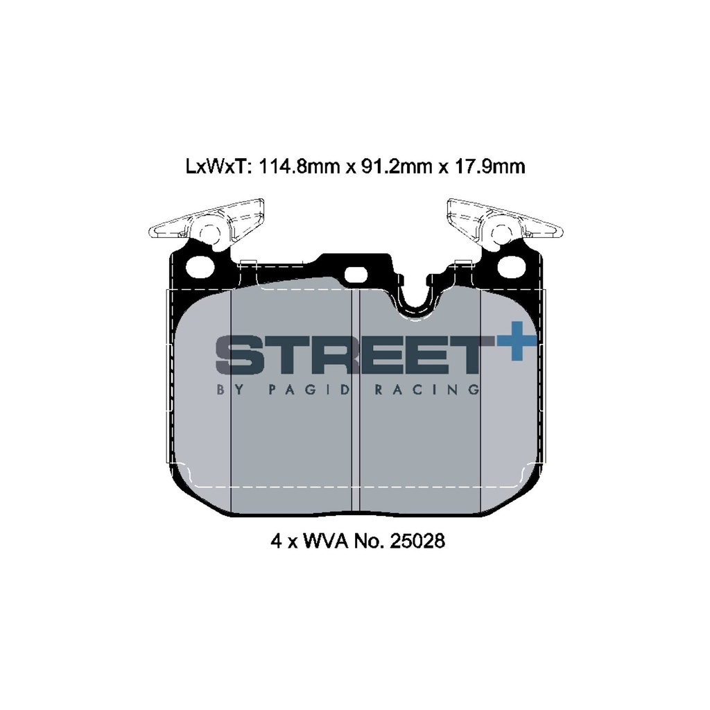 Pagid STREET+ Brake Pads