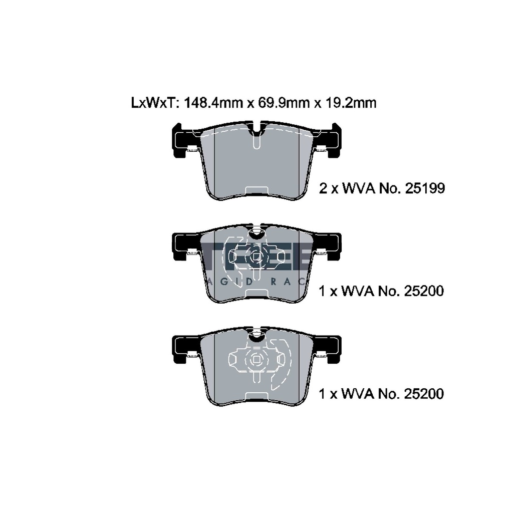 Pagid STREET+ Brake Pads