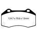 EBC Brakes Yellowstuff Performance Brake Pads