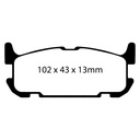 EBC Brakes Greenstuff Performance Brake Pads