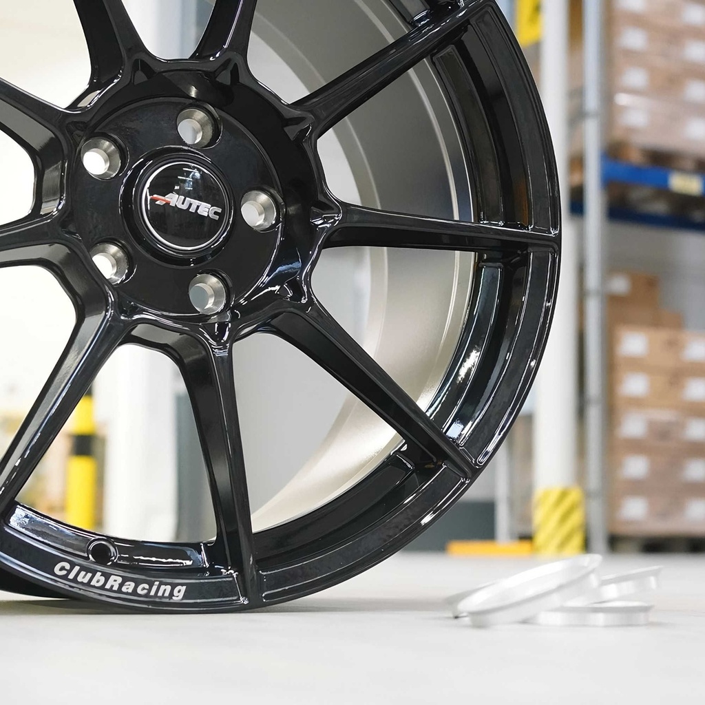 Autec ClubRacing Alloy Wheels In Black Set Of 4