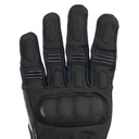 Bike-It Triple Black All-Season Motorcycle Gloves