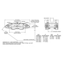 Wilwood Forged Narrow Superlite 6 Brake Caliper Radial Mount