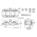 Wilwood Aero4 4 Piston Radial Mount Brake Caliper