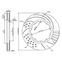 Tarox F2000 Motorsport Brake Disc 350-400mm Diameter