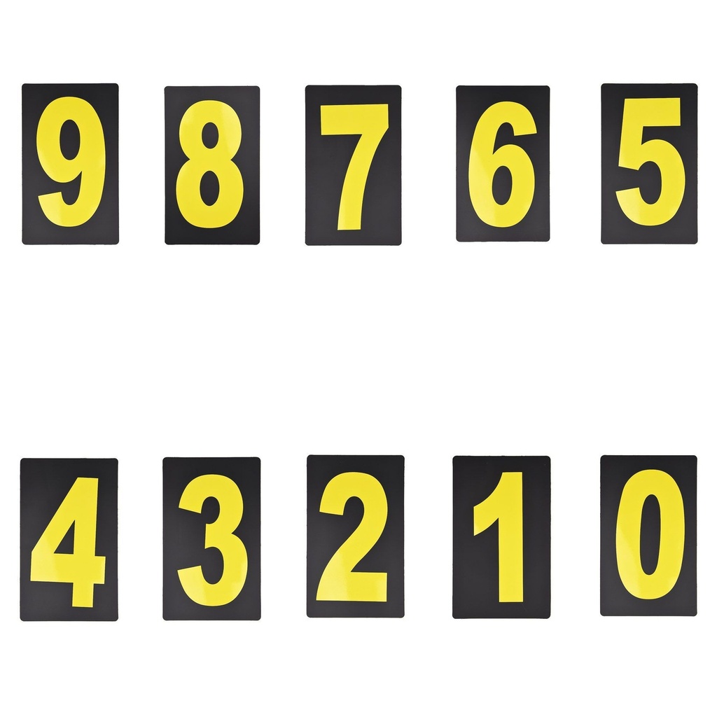 Bike-It Spare Pitboard Numbers
