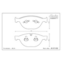 Endless MX72 Brake Pads