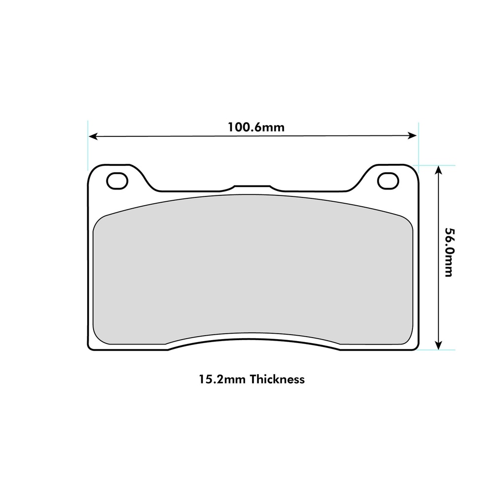 Wilwood DynaPro 4 Piston Dust Seal Brake Caliper Radial Mount