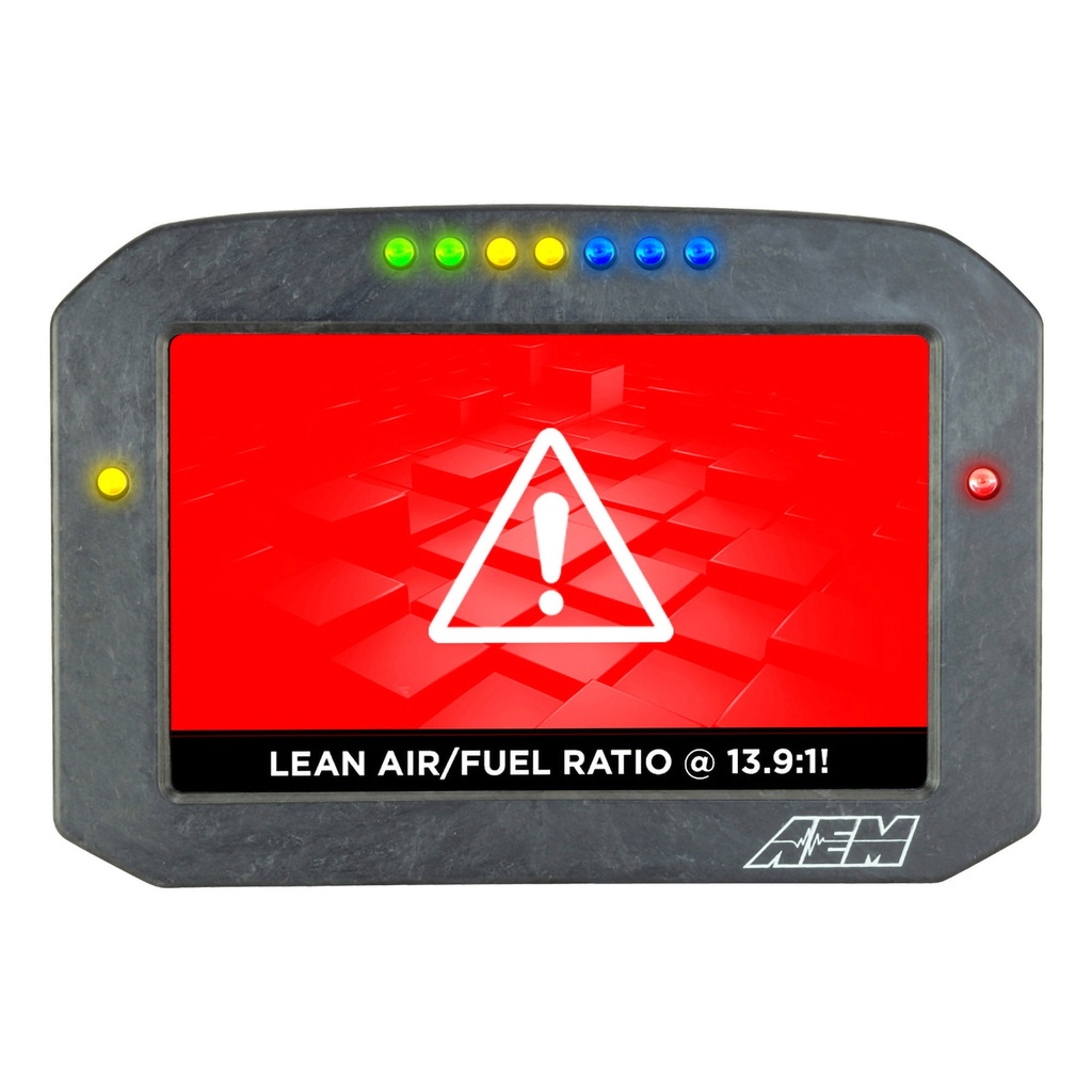 AEM Electronics CD-7 Carbon Flat Panel Digital Dash Display
