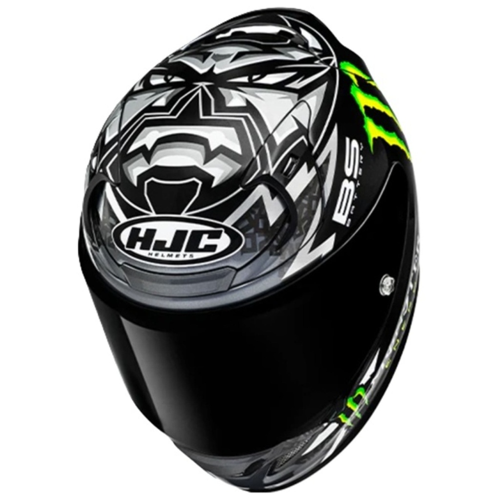 HJC RPHA 12 Quartararo Replica Black Motorcycle Helmet