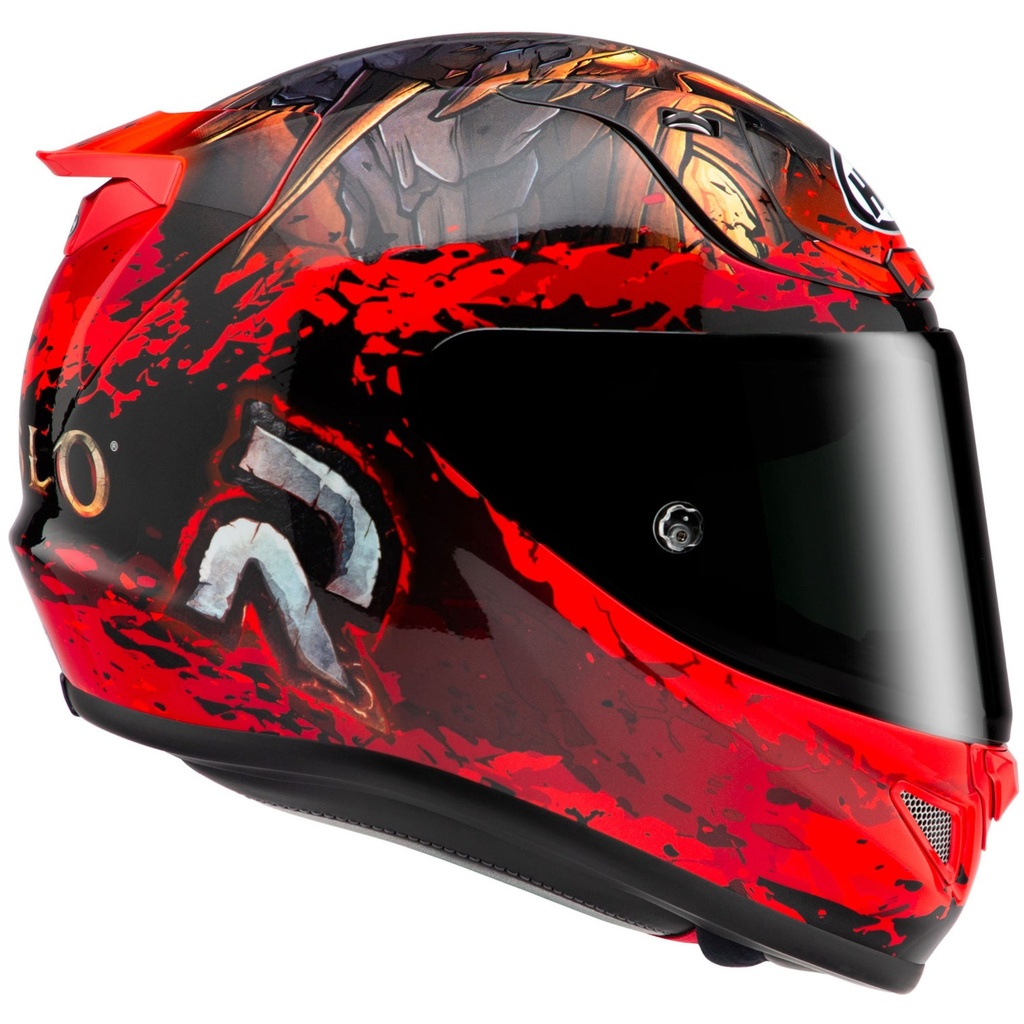 HJC RPHA 12 Diablo Blizzard Motorcycle Helmet