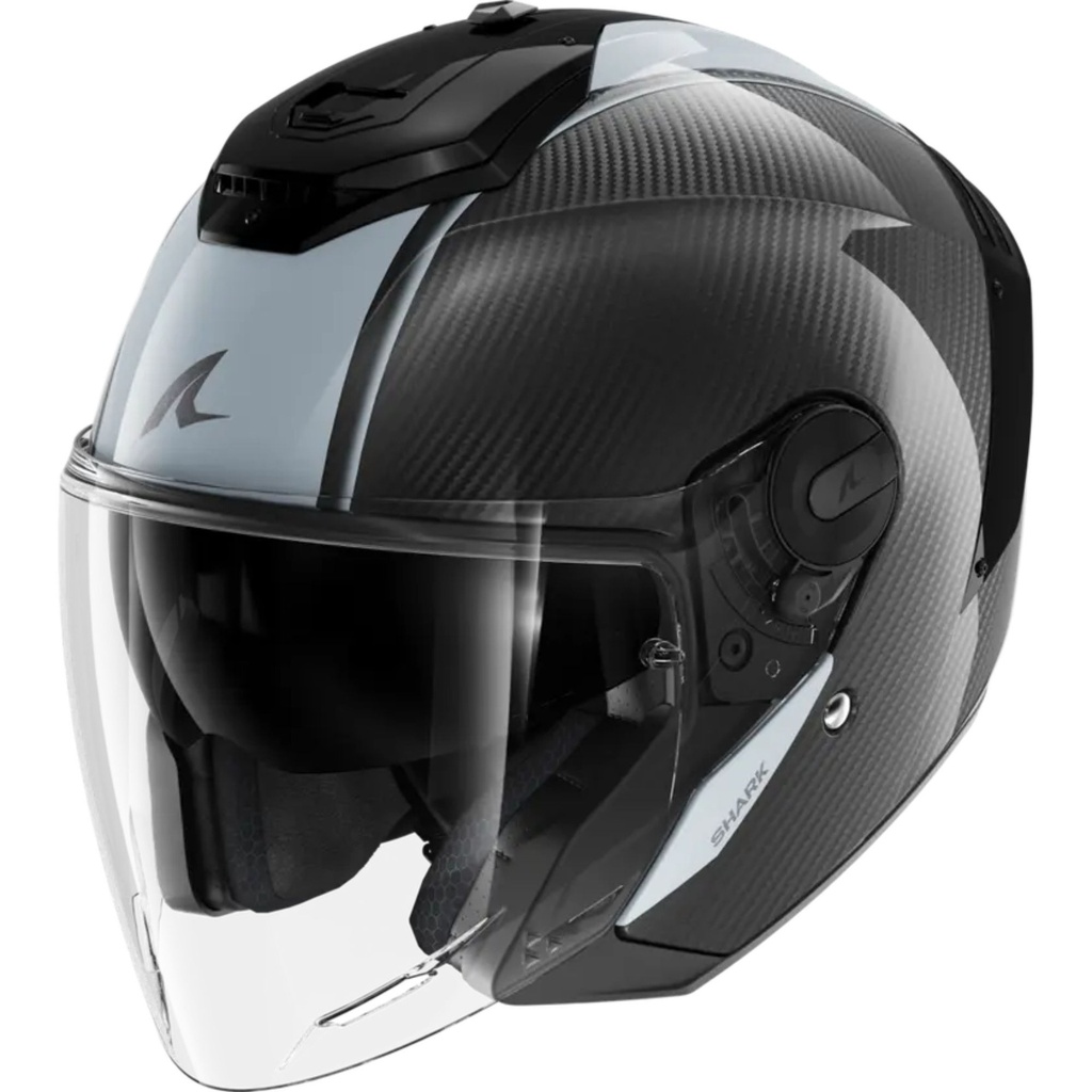 Shark RS Jet Carbon Graphic Motorcycle Helmet