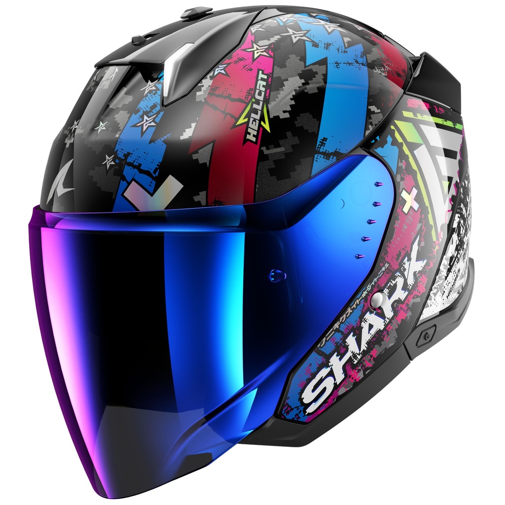 Shark Skwal I3 Jet Graphic Motorcycle Helmet