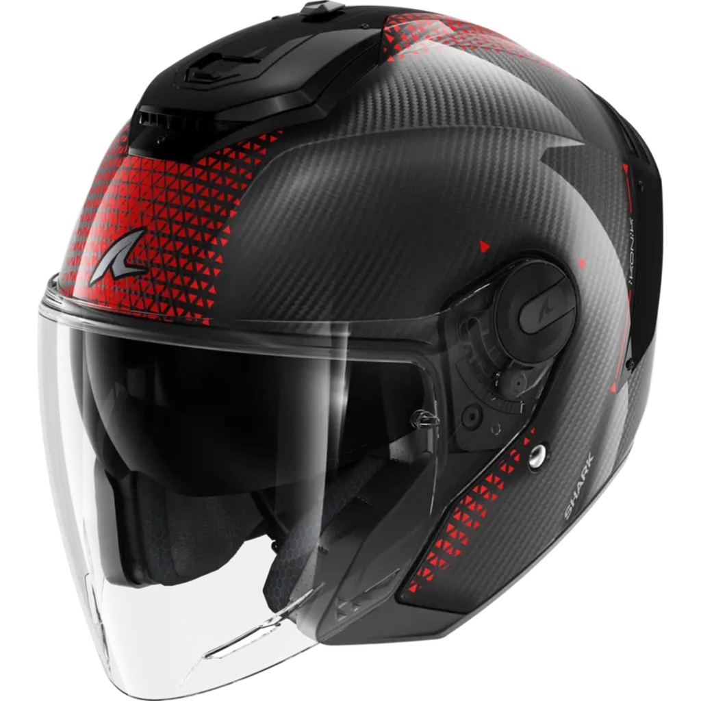 Shark RS Jet Carbon Graphic Motorcycle Helmet