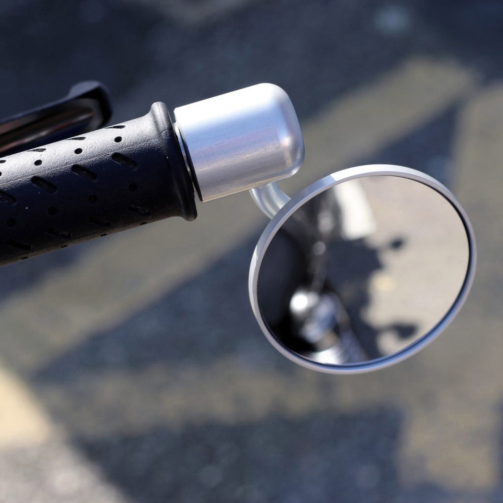Oberon Performance 75mm Streetfighter Motorcycle Mirror