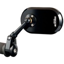 Oberon Performance Adjustable Offset 75mm Motorcycle Clamp Mirror