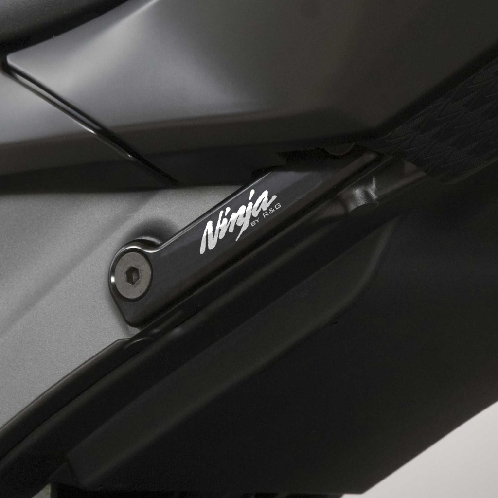 R&G Motorcycle Rear Footrest Blanking Plates