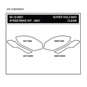 StompGrip Super Volcano Streetbike Clear Traction Kit