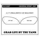 StompGrip Volcano Universal Sprint Tank Grips Traction Kit