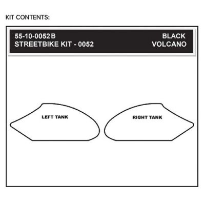 StompGrip Volcano Streetbike Clear Traction Kit