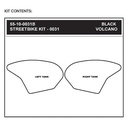 StompGrip Volcano Streetbike Black Traction Kit