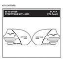 StompGrip Volcano Streetbike Black Traction Kit