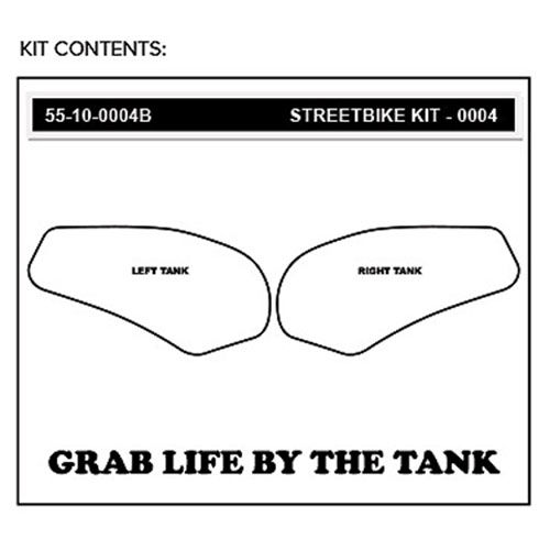 StompGrip Volcano Streetbike Clear Traction Kit