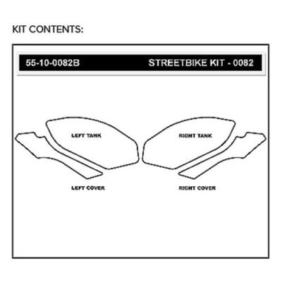 StompGrip Volcano Streetbike Clear Traction Kit