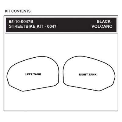 StompGrip Volcano Streetbike Clear Traction Kit