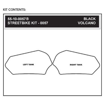 StompGrip Volcano Streetbike Clear Traction Kit