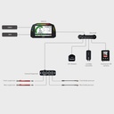 AIM MXK10 Kawasaki ZX-10R (Gen5 2016-19) Plug & Play Dash Logger