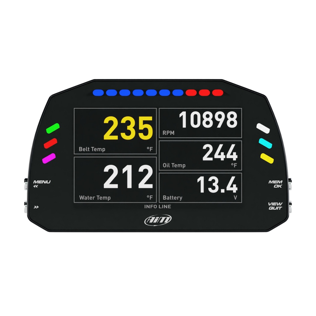 AIM MXS 1.3 Strada Dash (5" Colour TFT Display)