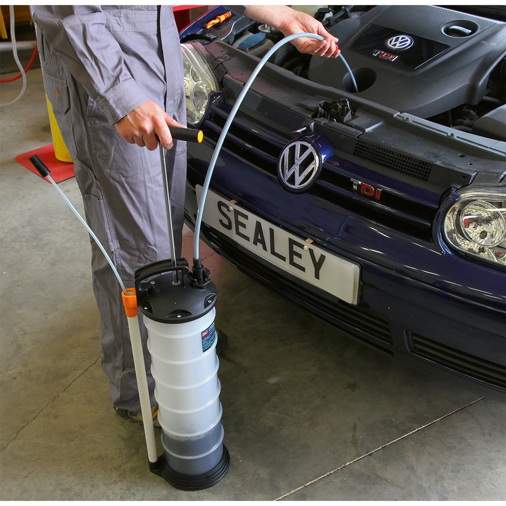 Sealey Vacuum Oil & Fluid Extractor Manual 6.5ltr - TP69