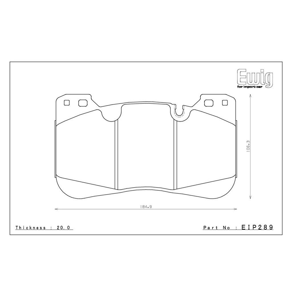 Endless MA45B Brake Pads