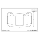 Endless MA45B Brake Pads