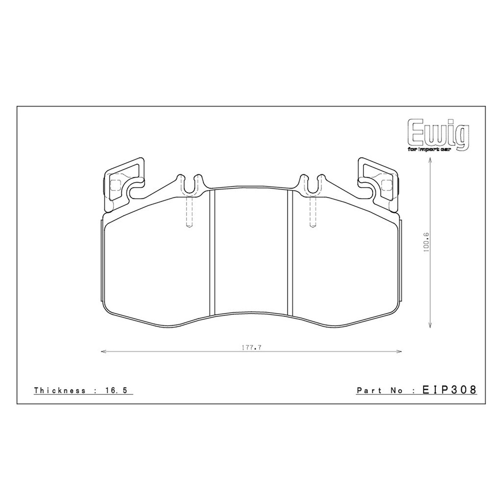 Endless MX72 Brake Pads