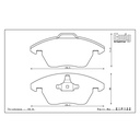 Endless MA45B Brake Pads