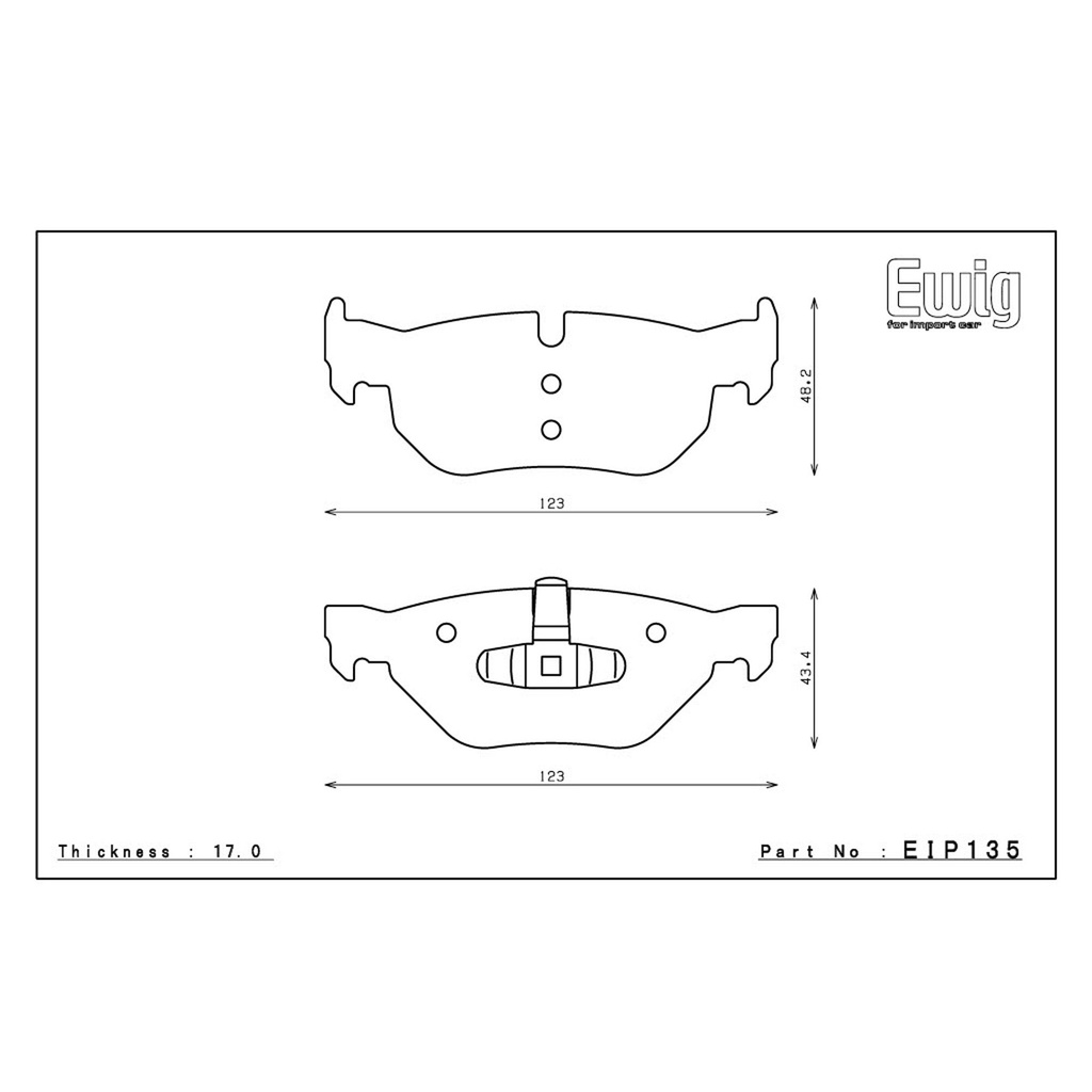 Endless MA45B Brake Pads