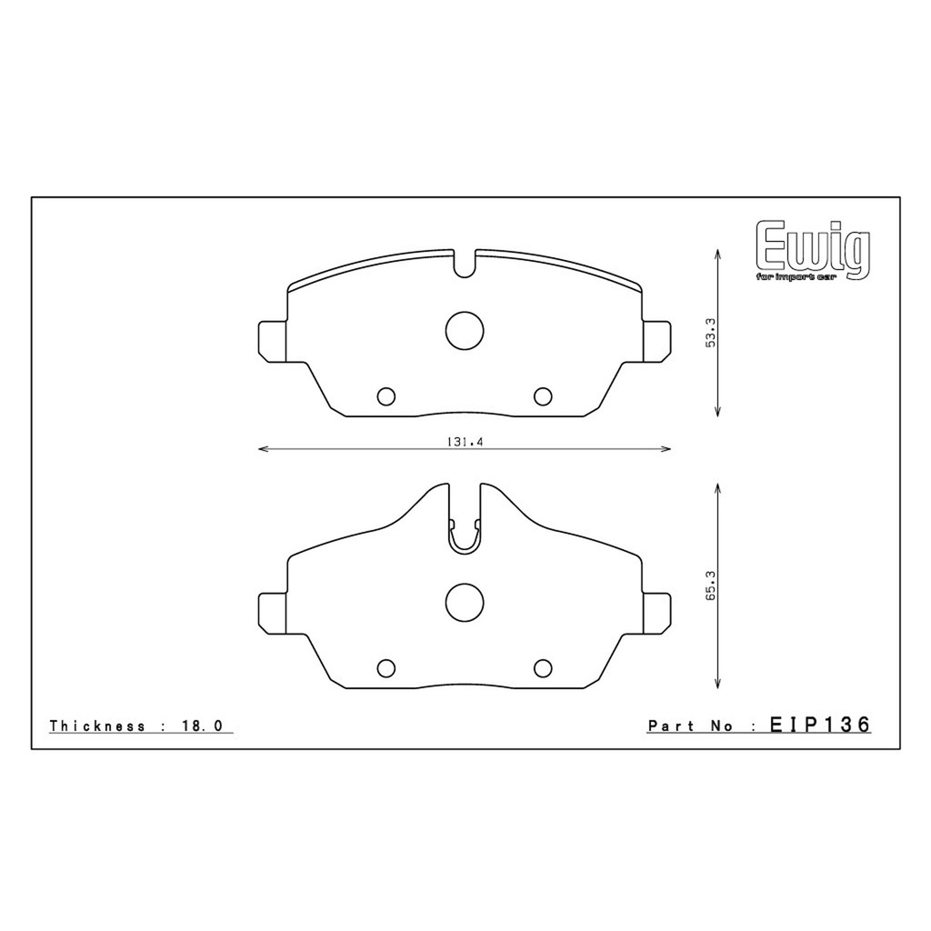 Endless MA45B Brake Pads