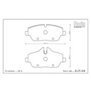 Endless MA45B Brake Pads
