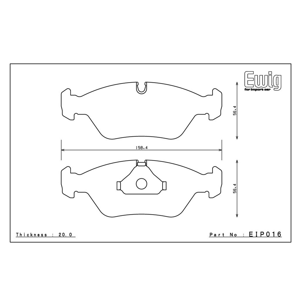 Endless MX72 Brake Pads