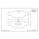 Endless MX72 Brake Pads