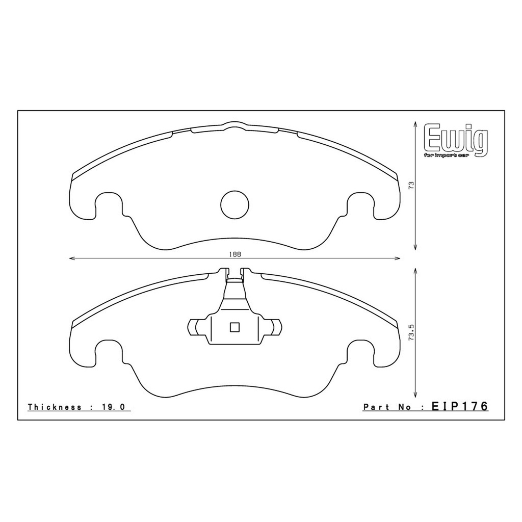 Endless MA45B Brake Pads
